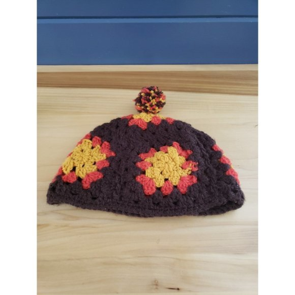 Vintage Crochet Stocking Cap